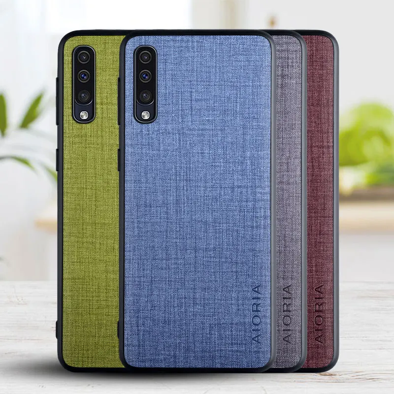 

Case for Samsung galaxy A50 A50S A70 A40 A30S A20 A10 cover with Cross pattern PU Leather design Phone cover for samsung a50s