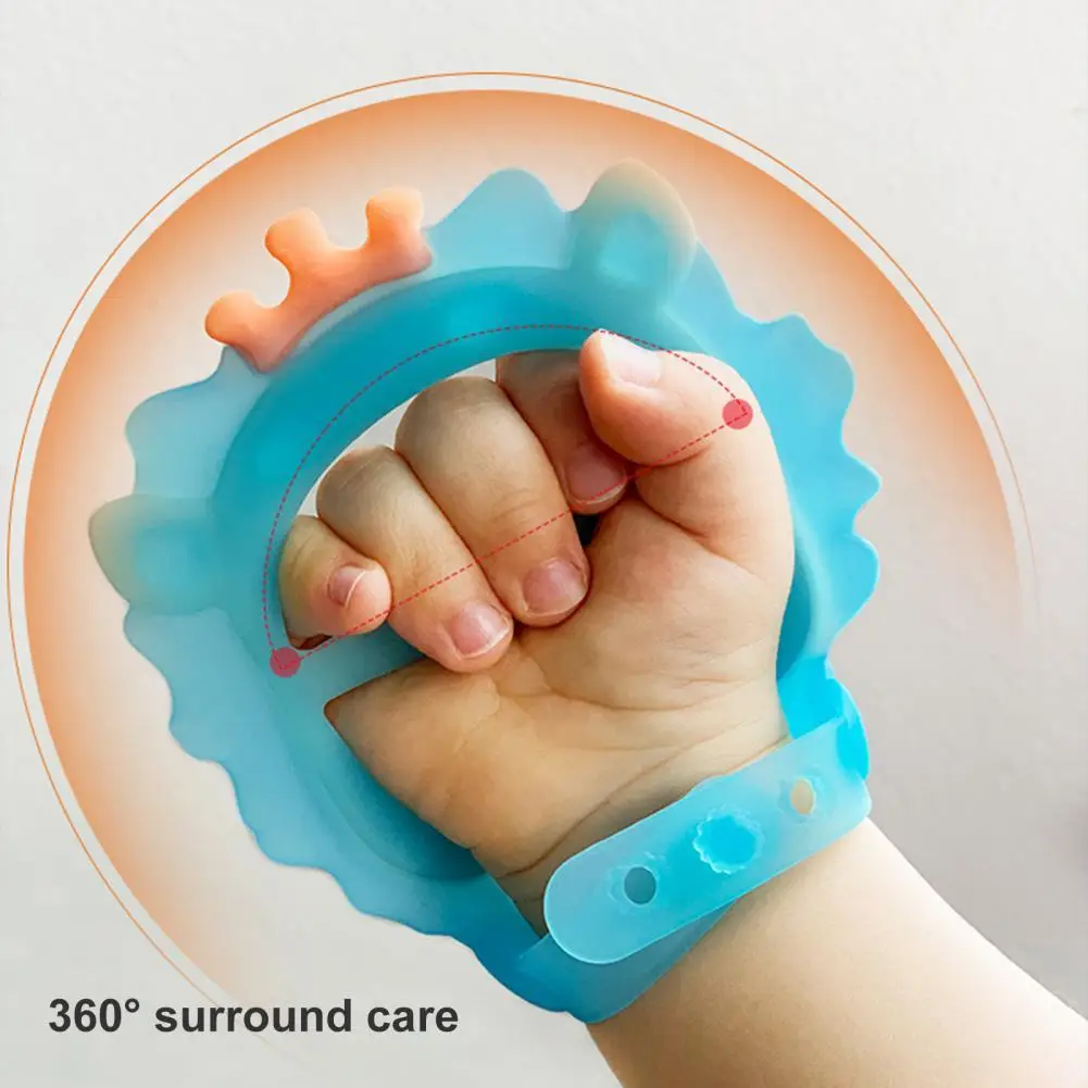 

Baby Teether Toys Practical Baby Wrist Strap Teether Toys Smooth Edge Bite Resistant Toddler Teether Toy