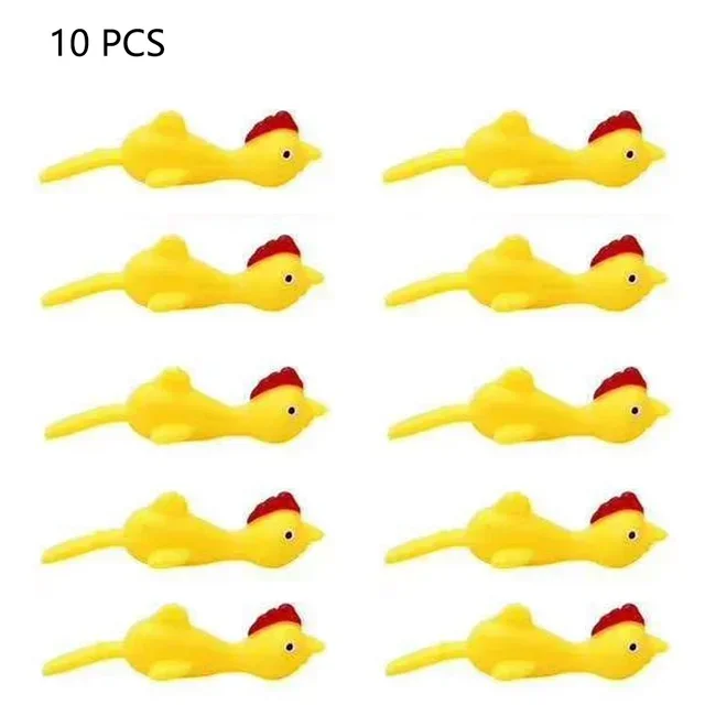 

Латексные катапульты-цыплята набор из 10 штук