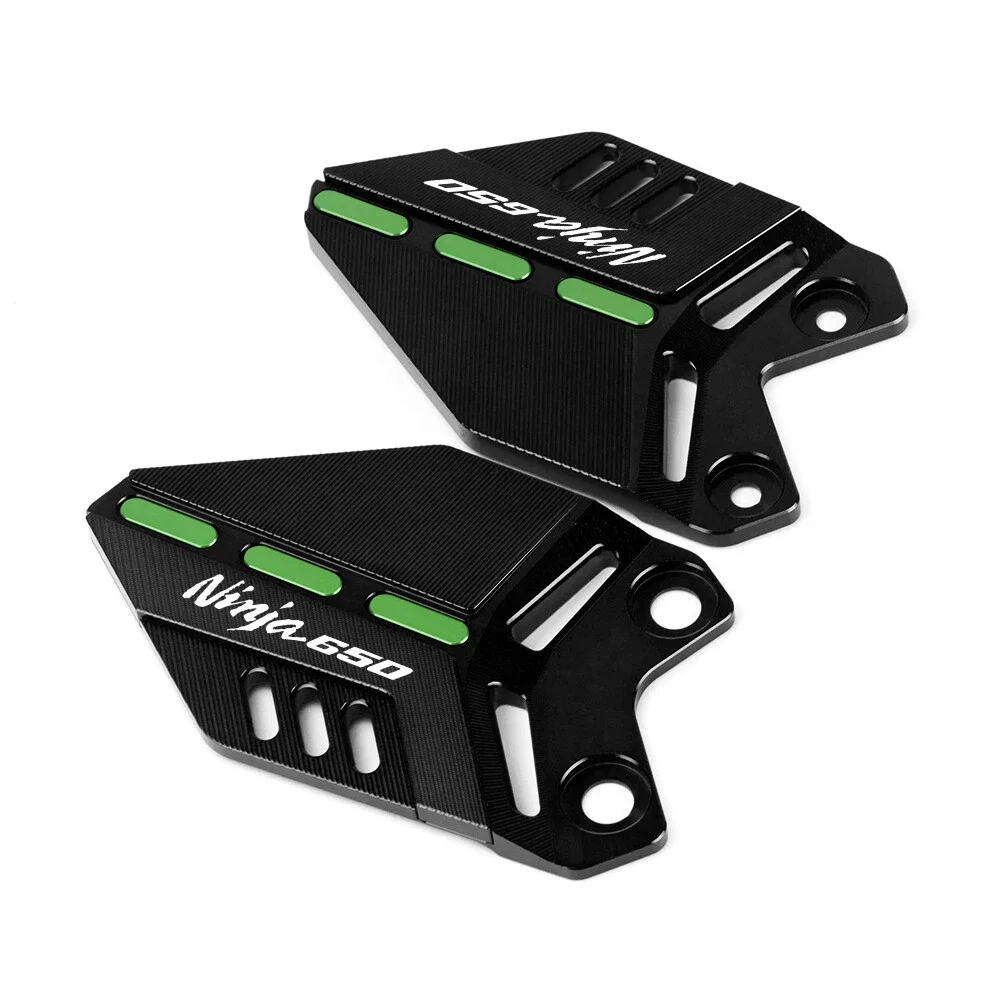 

Для KAWASAKI Ninja 650 NINJA 650 2017 2018 2019 2020 2021 2022 2023 2024 мотоциклетная подножка с ЧПУ, подставка для ног, комплект защиты пятки