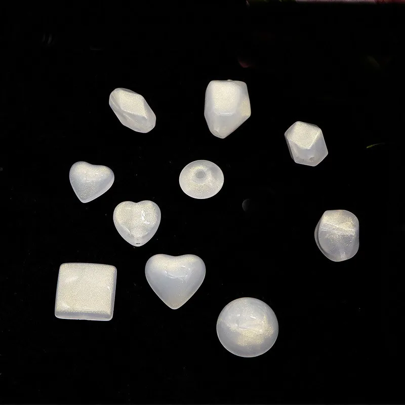 

100 шт., Новые Модные Бриллианты, половина сердца/круглые серьги, аксессуары для ювелирных изделий, оптовый материал