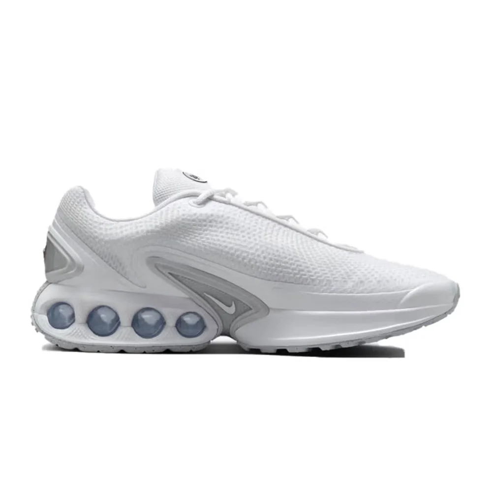 Фото Дышащие, комфортные, амортизирующие повседневные кроссовки Nike Air Max Dn Mesh с низким верхом для мужчин и женщин - белые DV3337-101 №3