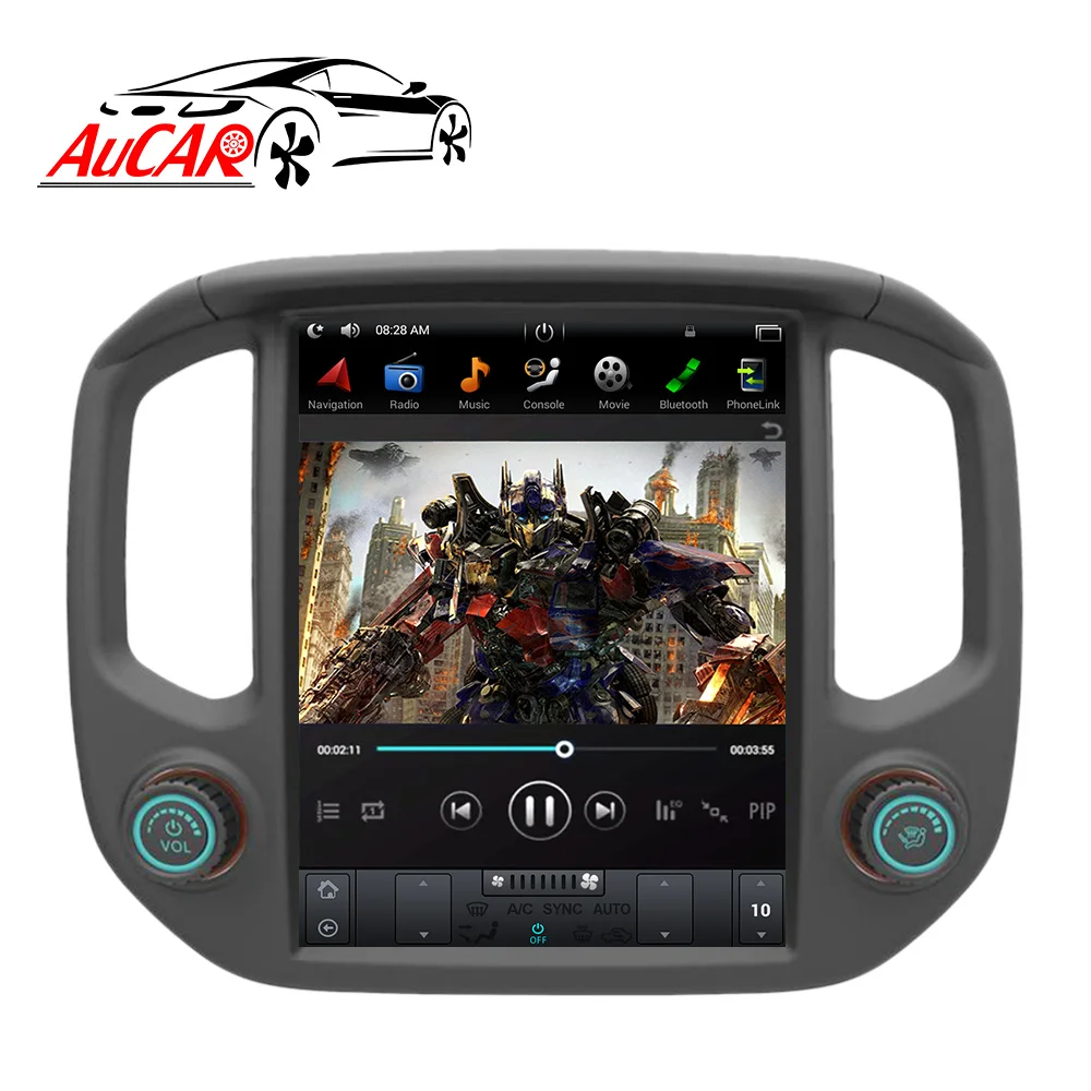 

AuCAR Tesla Style 12.1" For Chevrolet Colorado/GMC Canyon 2015-2018 Stereo GPS Navigation Car Radio Video Android 9.0 DVD Player