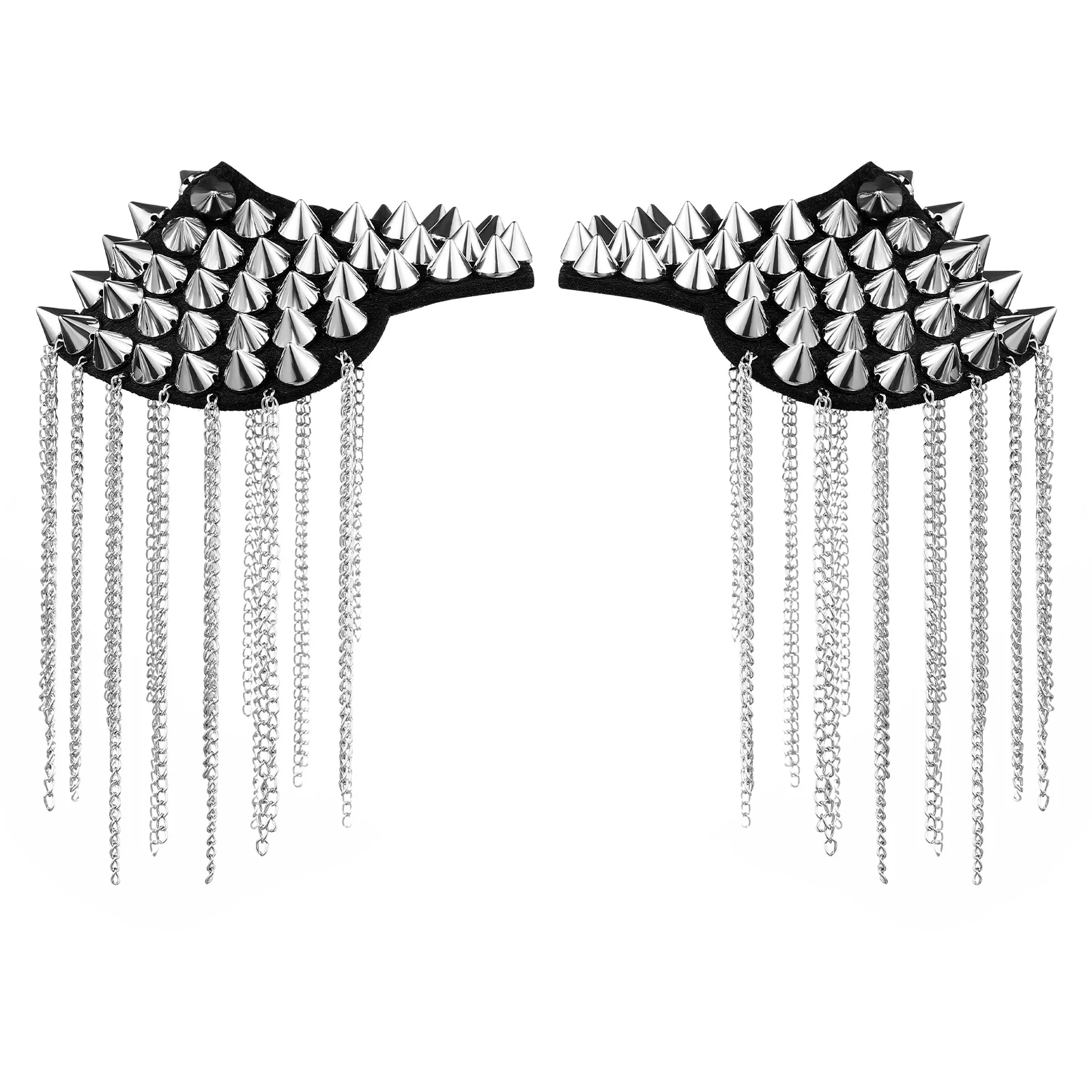 

Vintage Decor Fringe Epaulet Three-dimensional Shoulder Tassel Badge Board Rivet