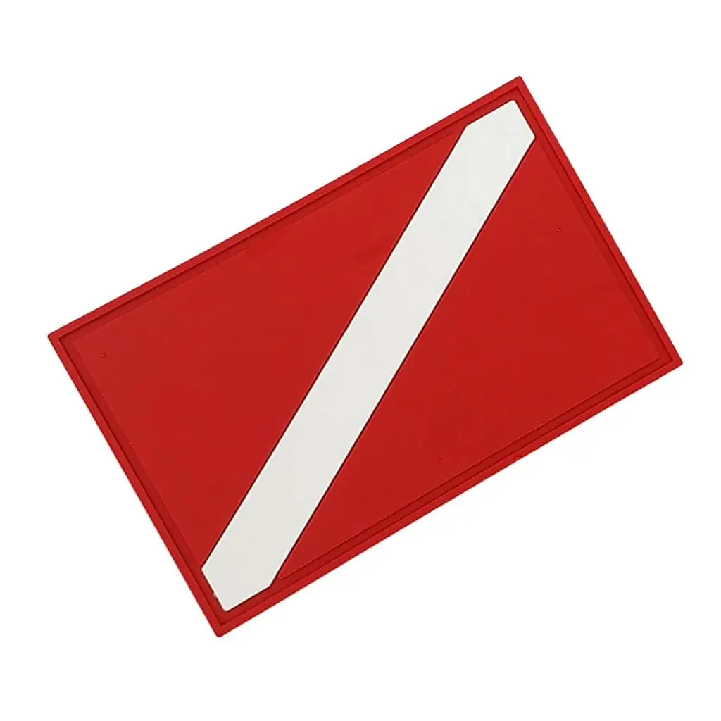 

Diving Flag Badge Accessories with Premium PVC Diving Flag Patch