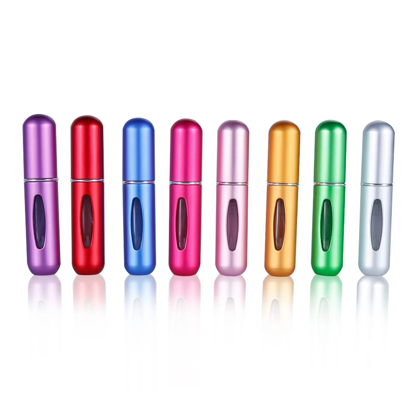5/8ml Portable Travel Mini Container Aluminum Refillable Perfume Spray Bottle Empty Cosmetic Storage Water Tool |