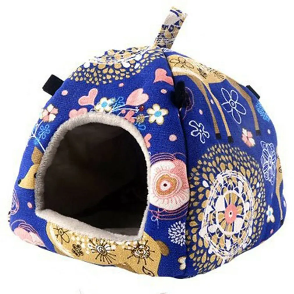

Guinea Pig Bed Hole Comfortable Hamster House Warm Nest Hangable Small Animal Cage Hole Pet Supplies
