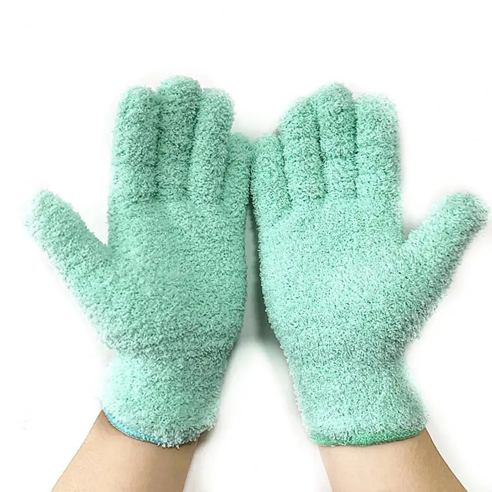 

Car Care Car Detailing Gloves Household Cleaning Tool Efficient Dust Removal Great Coral Fleece Car Detailing Gloves