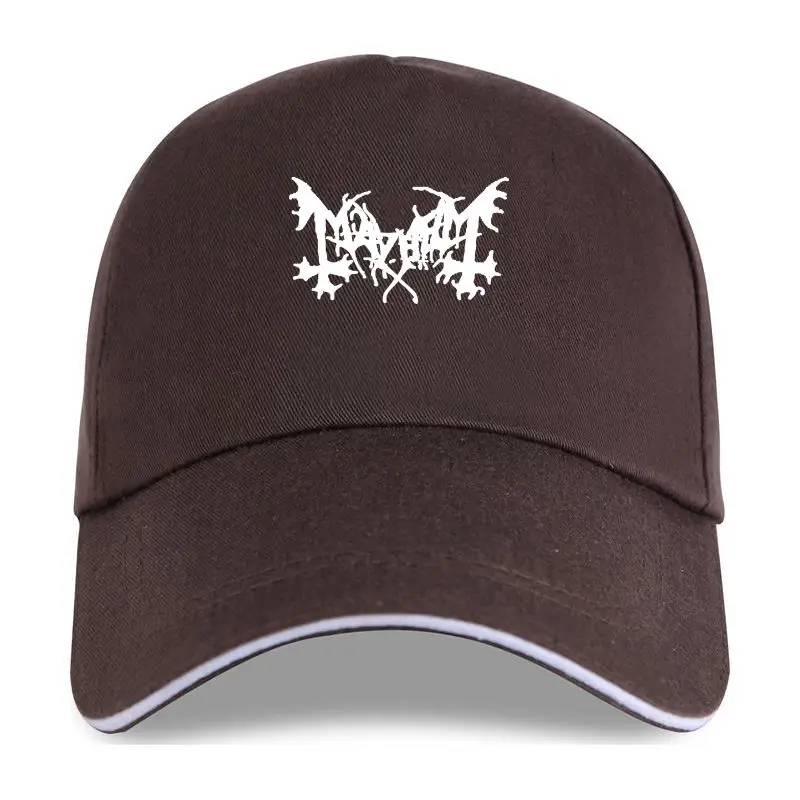 

new cap hat 2021 MAYHEM Trash Metal Band Logo Mens Black Baseball Cap Size S M L XL 2XL 3XL