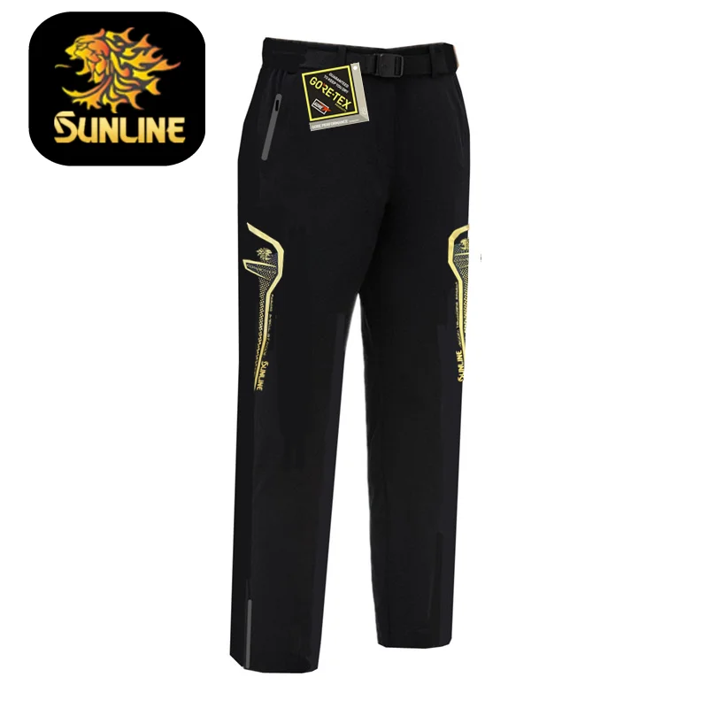

2023 SUNLINE GORE-TEX Fishing Pants Men's Summer Sports Waterproof Multi layer Adhesive Pants Breathable Durable Fishing Pants