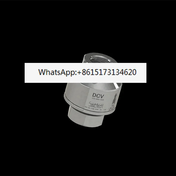 Фото Обратный клапан SINOTECH с пружиной, материал нержавеющая сталь 316L №3