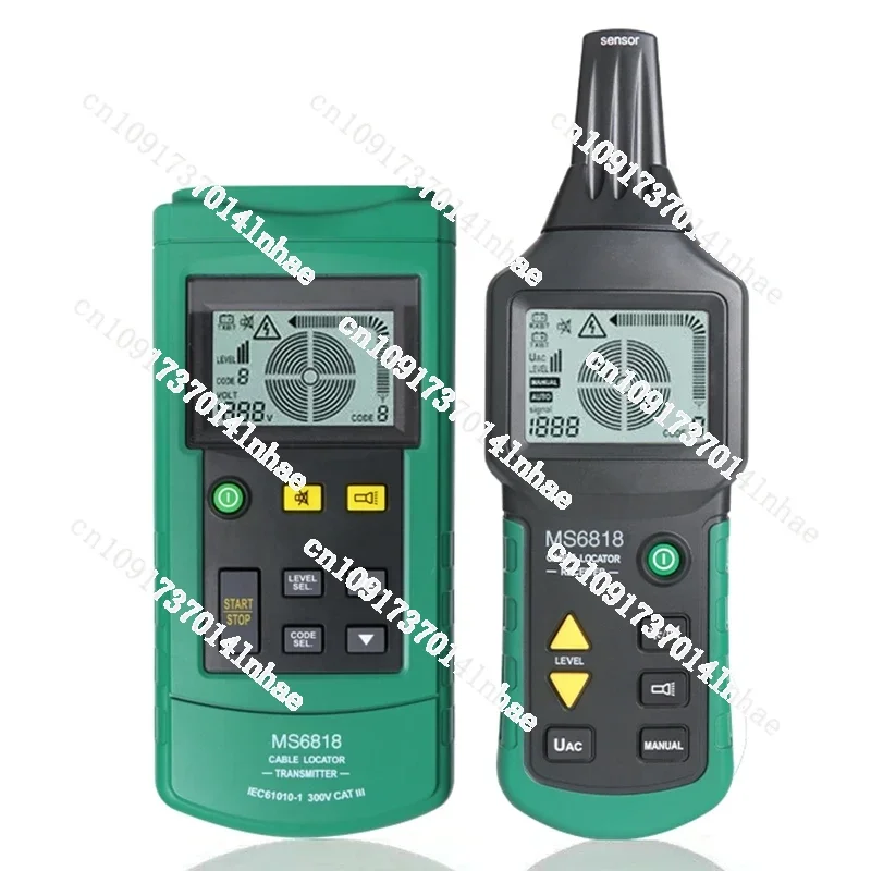 MS6818 Профессиональный настенный WireTracker локатор для газовых труб линия земли