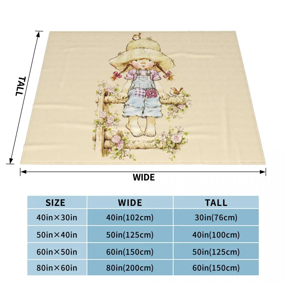 Сара Кэй-сидящее на заборе одеяло покрывало кровать уличное для кровати