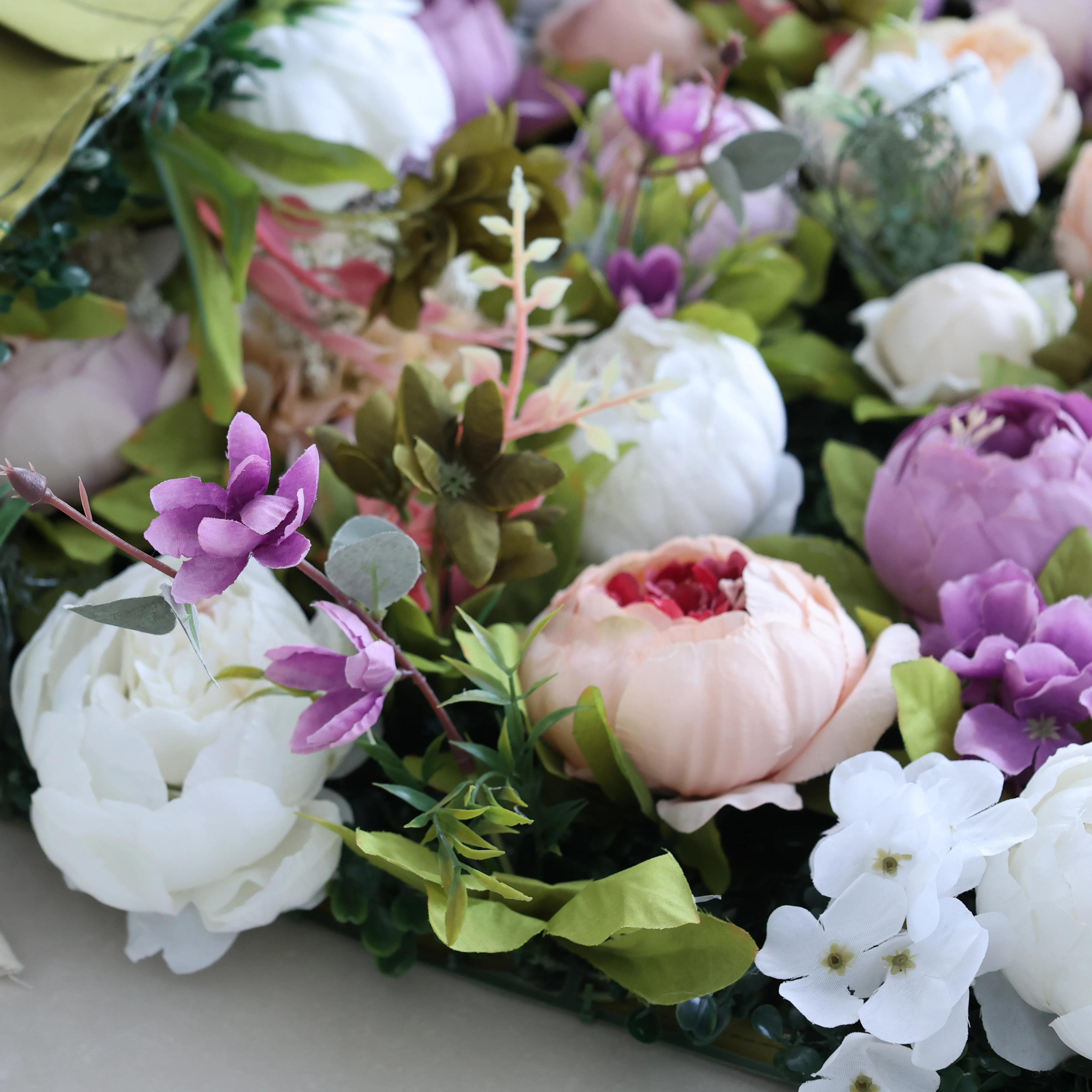 YuLiFlower индивидуальная Цветочная стена 5D 3D рулон свадебное украшение