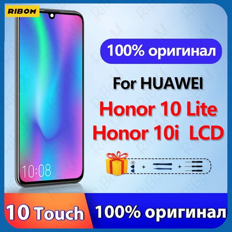 

New Original For Huawei Honor 10 Lite Display HRY-LX1 LCD Touch Screen For Honor 10i LCD HRY-LX2 HRY-AL00