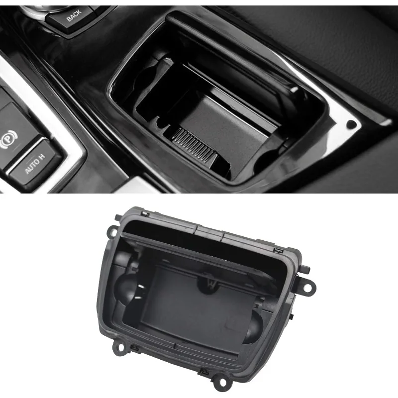 Фото Автоматическое кривное Mittel console Aschenbecher Abdeckung 51169206347 Ersatz для 5 серии f10 f11 f18 Kfz-Innen вариан zubehör №1