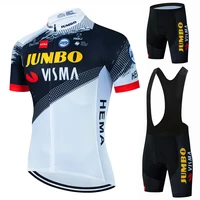 Jumbo Visma Cycling Mtb Jersey 2022 Sports Clothing Bib Laser Cut Men's Suit Bike Male Bicycle Set Cycle Spring Summer Outfit