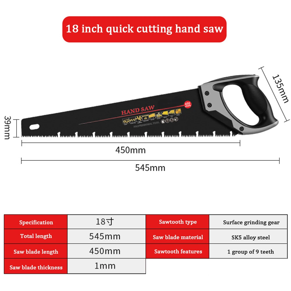 

Durable Cutter Fast Practical Steel + Plastic 16-inch/18-inch/20-inch Black + Red