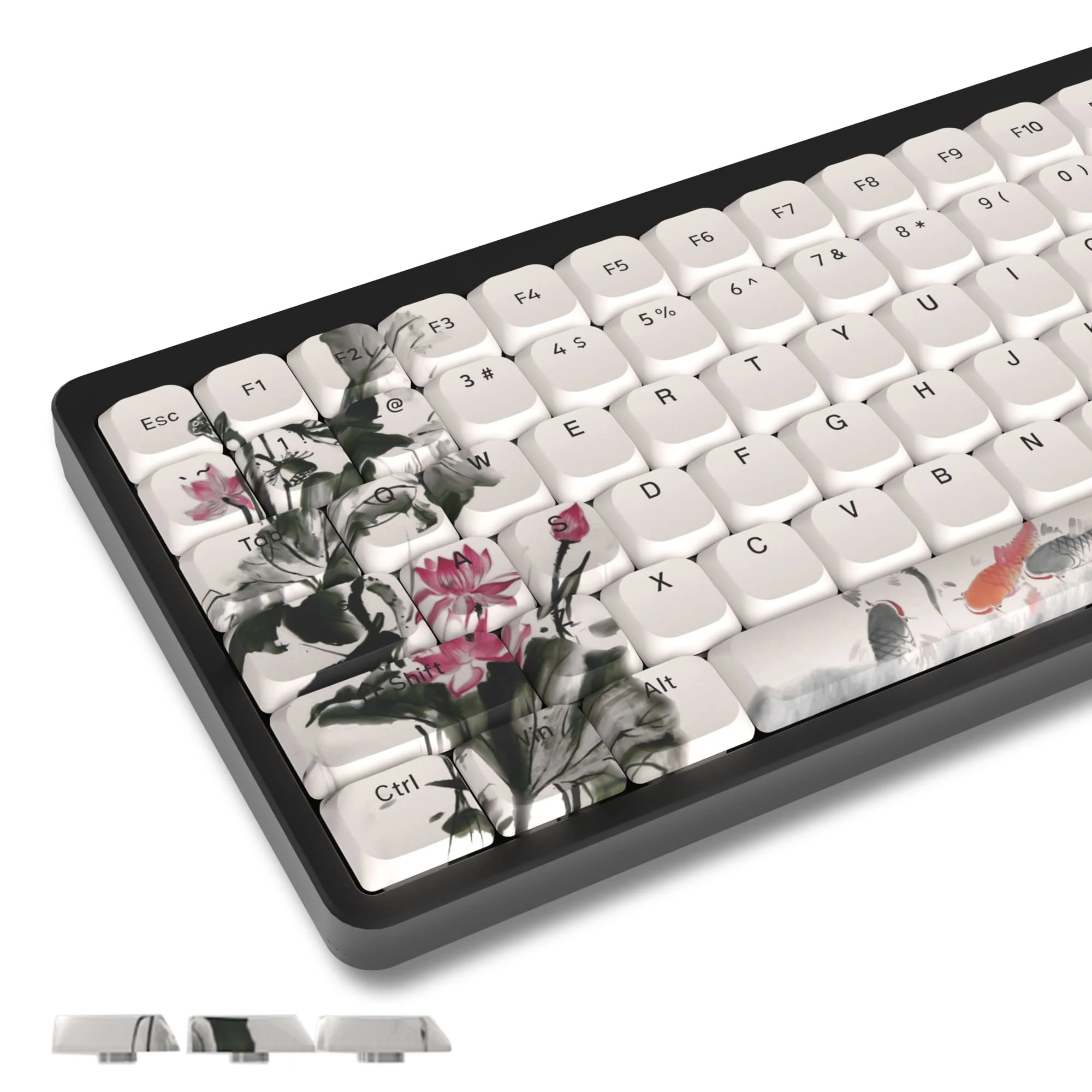 

116 Keys Low Profile PBT Keycap Dye Sublimation Keycap for 60% 65% 75% 100% Cherry Gateron MX Switches Gamer Mechanical Keyboard