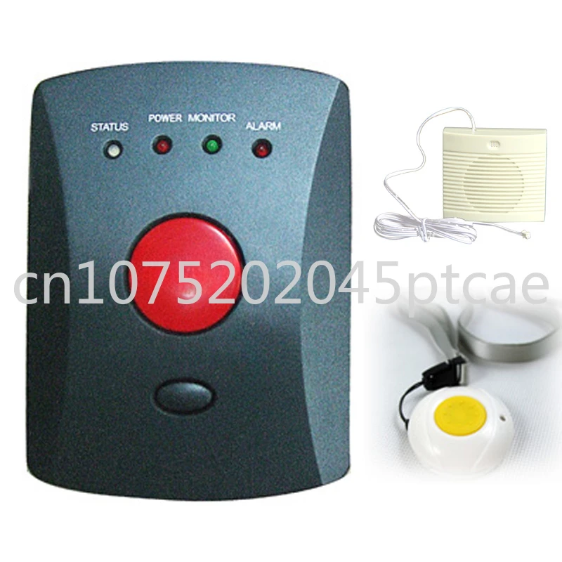 

Emergency Calling GSM Panic System for the Senior Elderly People Care with Speaker SOS Button Optional