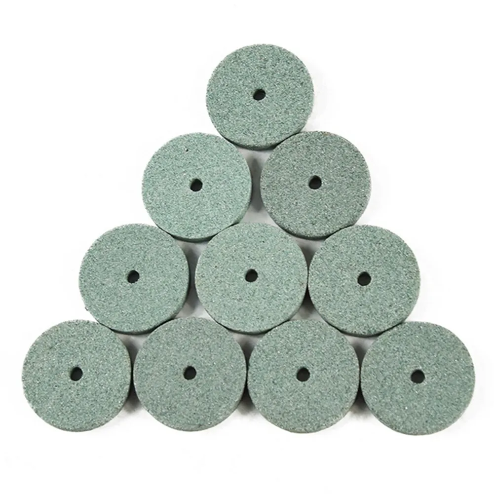 

10Pcs Grinding Wheel 20mm Grinding Wheel Emery+Resin For Grinder Drill Buffing Wheel Polishing Mounted Stone Durable