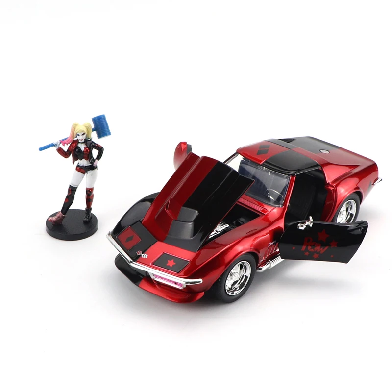 1:24 1969 Corvette Stingray модель автомобиля масштаб литая из сплава для куклы игрушки