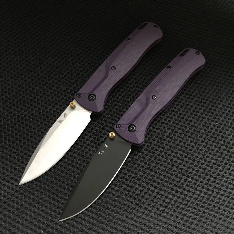 

Походный складной нож G10 с ручкой BM 535, карманный нож для кемпинга, выживания, безопасности и защиты, портативный инструмент для повседневног...