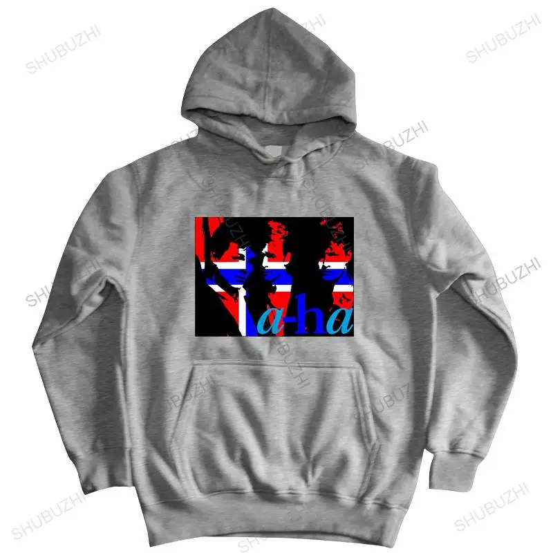 Мужская осенняя толстовка черная AHA A-HA на молнии POP BAND Paul Waak APC-Savoy Morten Harket теплые