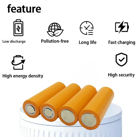 Перезаряжаемая литий-ионная батарея 21700 4000mAh  для бытовых приборов