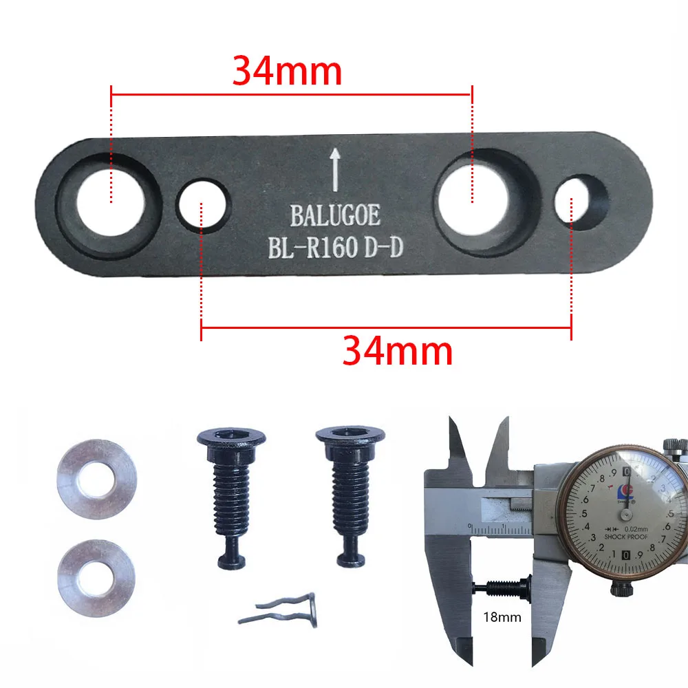 Адаптер Дискового Тормоза Для Дорожного Велосипеда Плоский Алюминиевый Сплав 140
