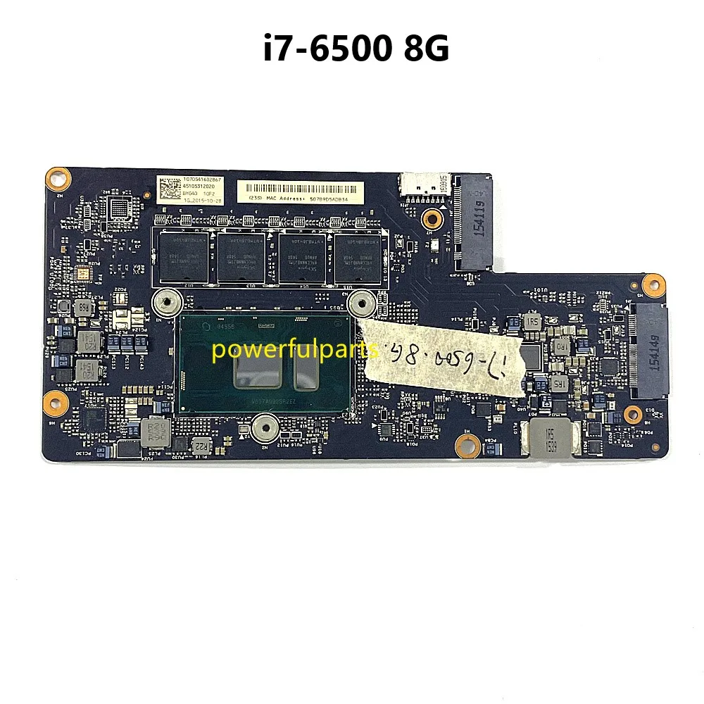 

Материнская плата Lenovo YOGA 900-13ISK, 100% рабочий процессор 8 ГБ ОЗУ