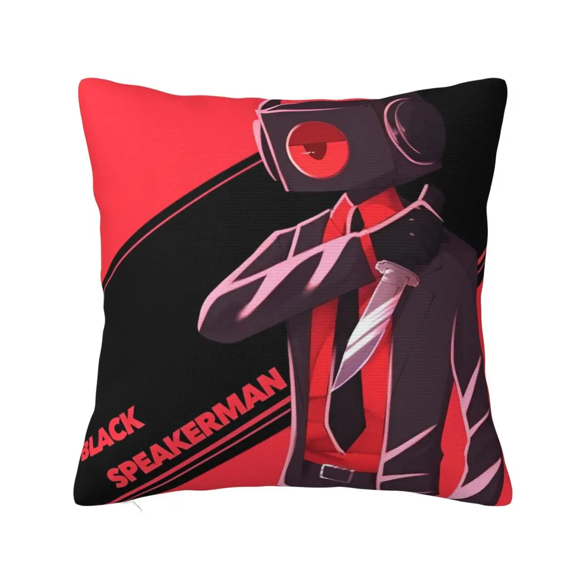 Наволочка с принтом Skibidi унитаз смешная наволочка для подушки декоративная