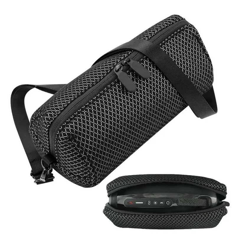 

Outdoor Travel Ultra Soft Case Cover Skin With Strap Carabiner For JBLs Charge 5 Waterproof Portable Wireless Blue Tooth Speaker