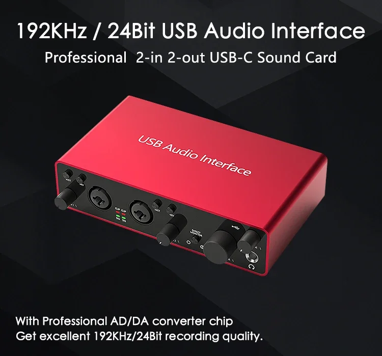 USB аудио интерфейс XMSJ UM202