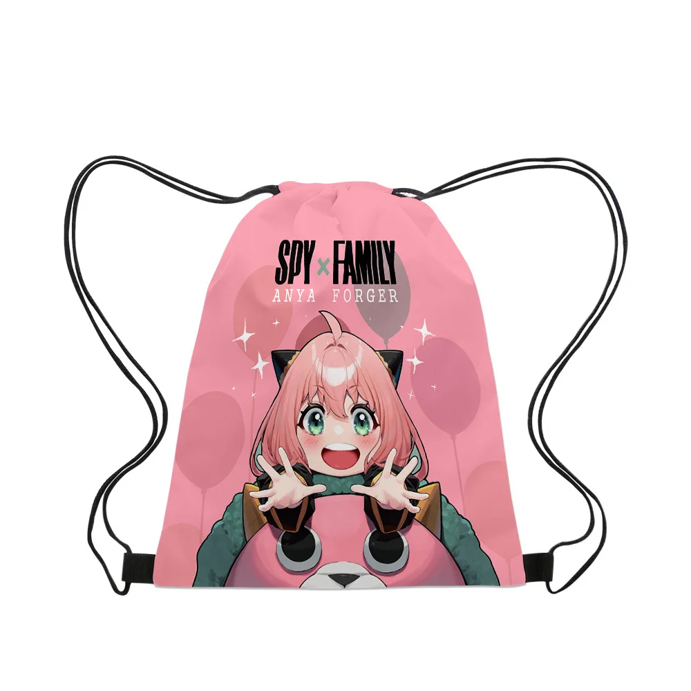 

The New Spy Play House Animation Peripheral Children's Schoolbag Digital Urban Trend Simple Restraint Pocket Sports Bag