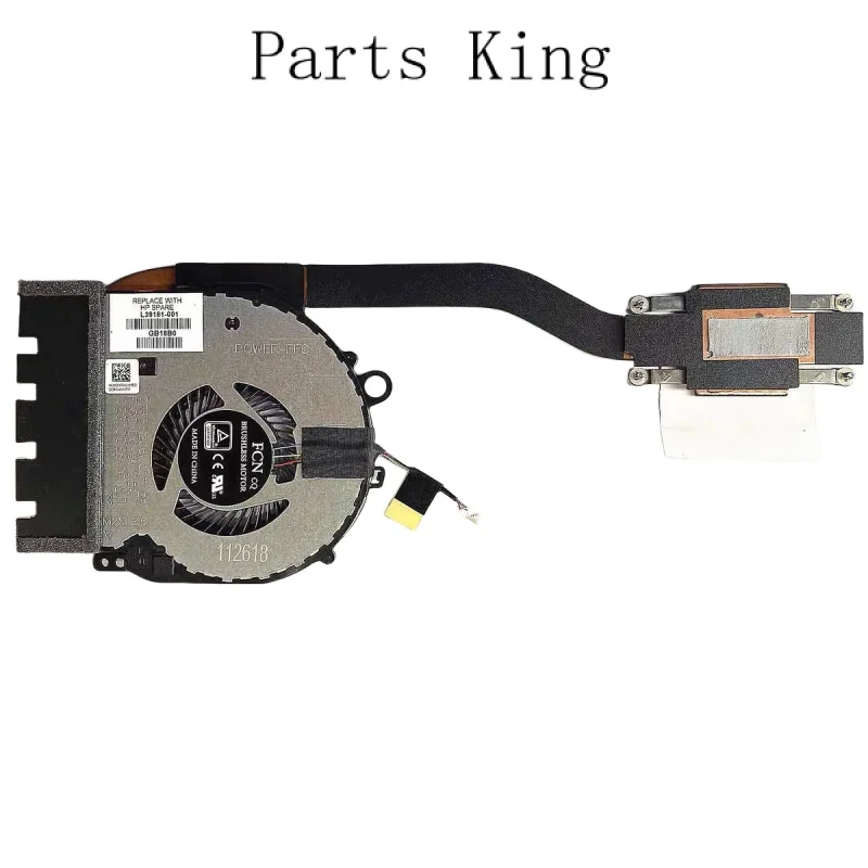 Новый оригинальный вентилятор охлаждения процессора для HP X360 14-BA L39181-001