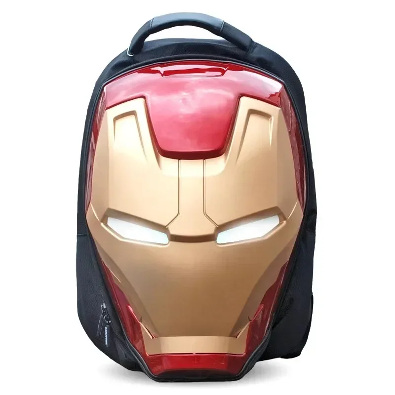 Мотоциклетная сумка Marvel Iron Man крутой рюкзак с мультяшным дизайном для взрослых