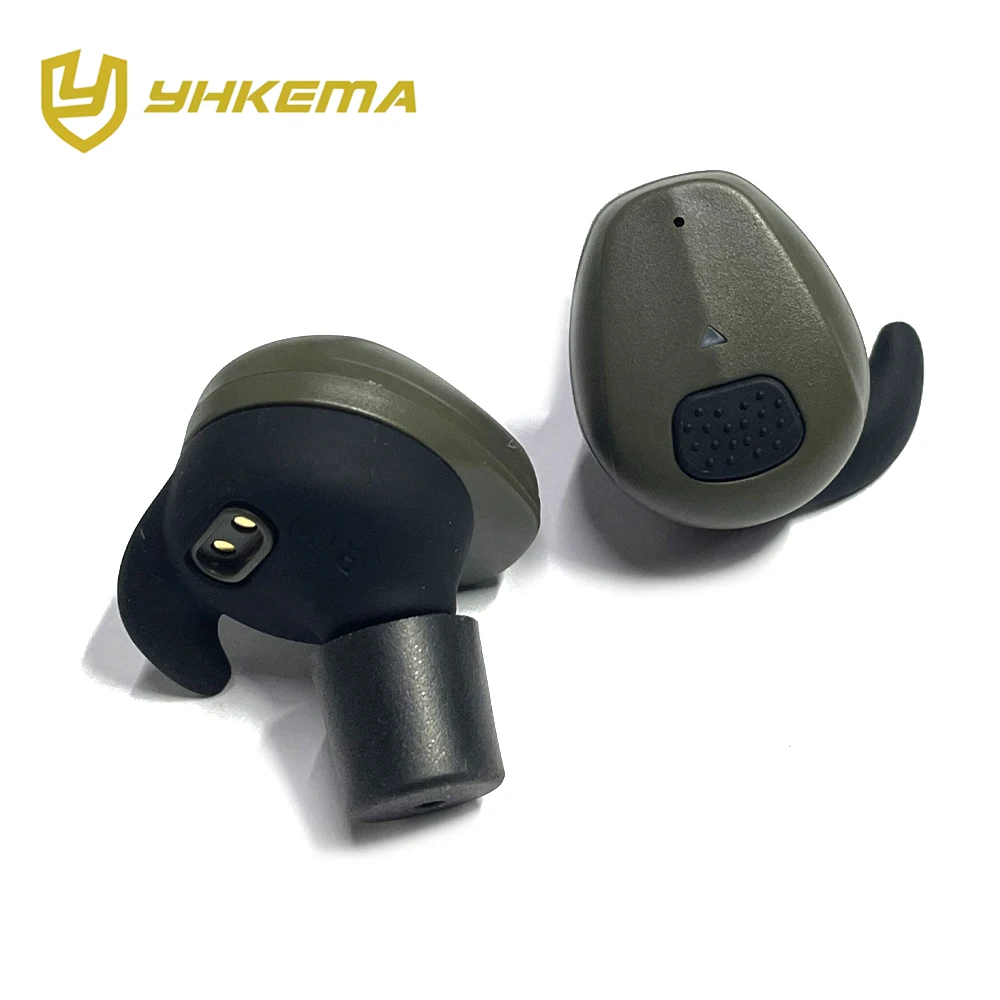 

YHKEMA новые тактические EB10 Bluetooth беруши с шумоподавлением беруши для стрельбы звукосниматель наушники гарнитура с шумоподавлением