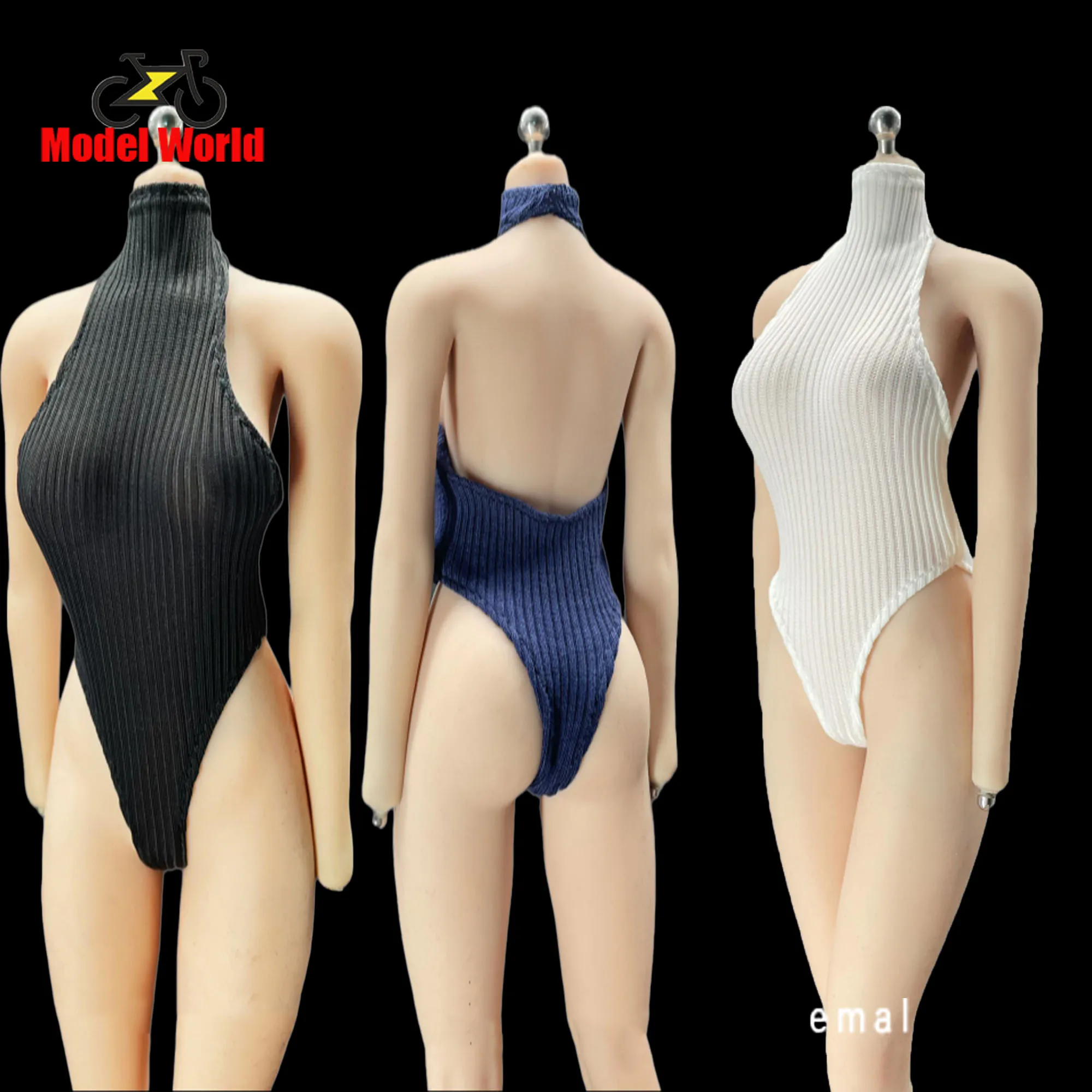 

Женский трикотажный купальник, модель тела с экшн-фигуркой CJG-041 1/6