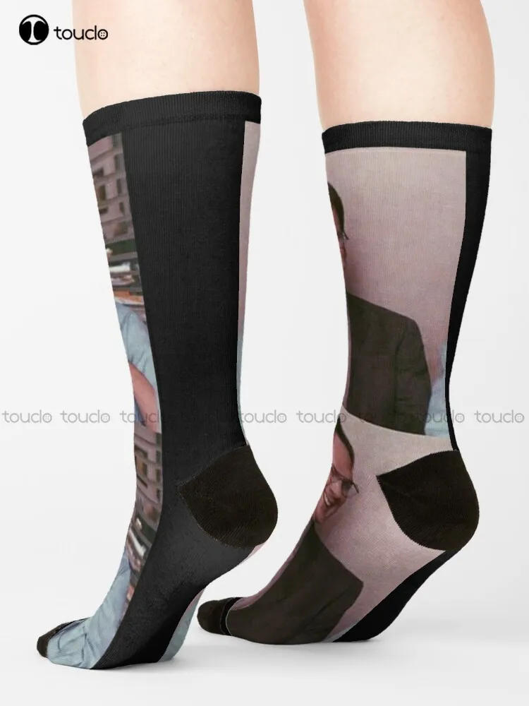 

Dwight And Jim The Office Office Jim Dwight Socks Baseball Socks Funny Art Harajuku Streetwear Colorful Cartoon Socks Gd Hip Hop