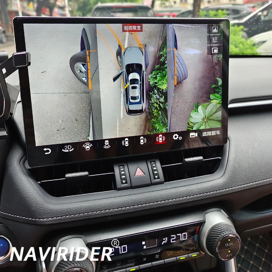 

Автомагнитола для Toyota RAV4 RAV 4 XA50 2018-2020, 13,3 дюйма, Android 14, 2din, мультимедийный проигрыватель, BT, QLED, AHD, видео, Авторадио 256G
