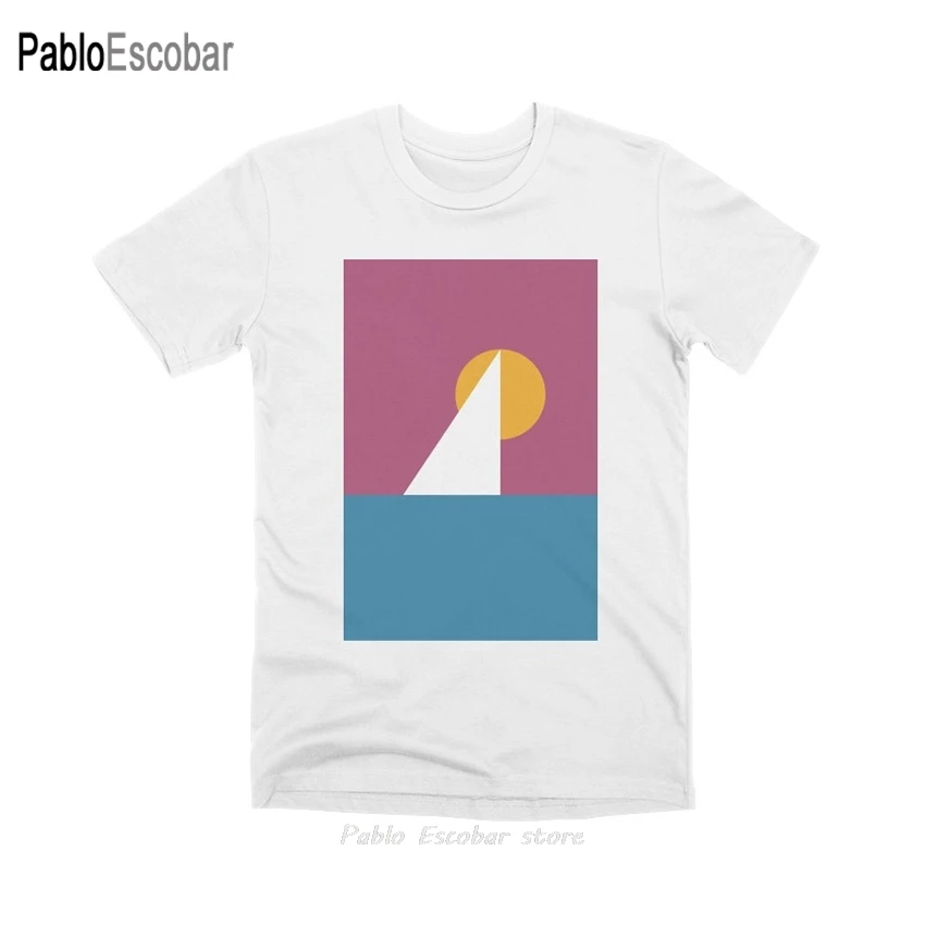 

Sail T Shirt minimalism boats nature outdoor timoetting ocean water tanksalot male black t-shirt cotton teeshirt men tops