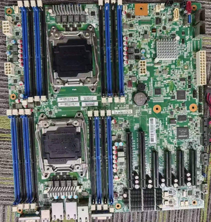 Двухканальная серверная материнская плата X99 с чипом C612 E-ATX 2680V4 поддерживает