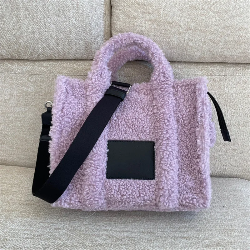 

2022 New Large Plush Tote Bag Teddy Bear Cute Handbag Shoulder Bag