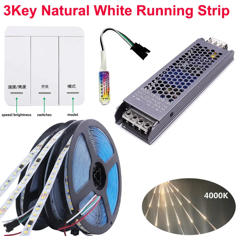 

SUNSPURT WS2811 RGB светодиодная лента 10м с пультом