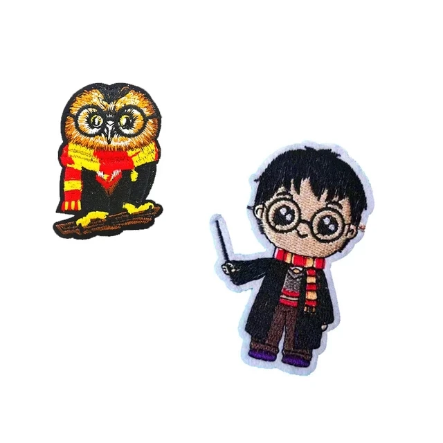 

Волшебная Академия нашивки для утюга аппликации для курток наклейки Diy панк череп аниме Пришивные нашивки для одежды вышитые значки