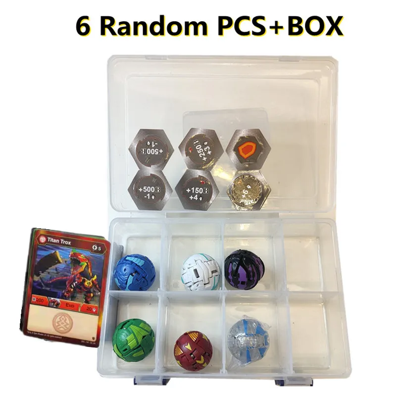 2/4/6/8/10/12 шт. пламя Единорог Bakuganes трансформации Beyblade Fusion с монстром шар гироскоп