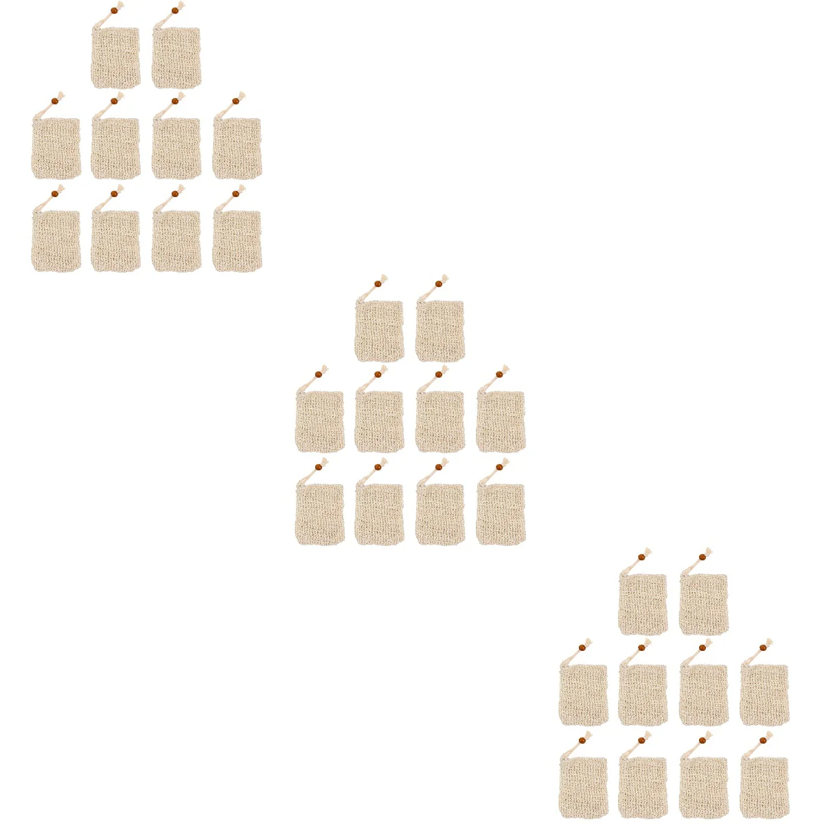 

Soap Bag Pouch Bar Saver Meshdrawstringbags Scraps Packagingpress Sisal Balm Body Storage