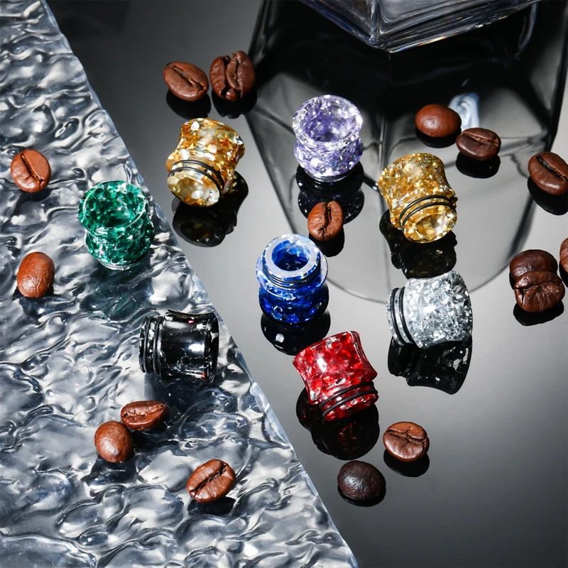 Мундштуки из смолы 810 для сигарет аксессуары мундштуки пластиковые с спиралью