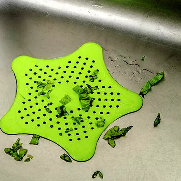 

Drain Hair Catcher, Kitchen Sink Strainer Bathroom Shower Sink Stopper Drain Cover Hair Trap, Filter for Kitchen